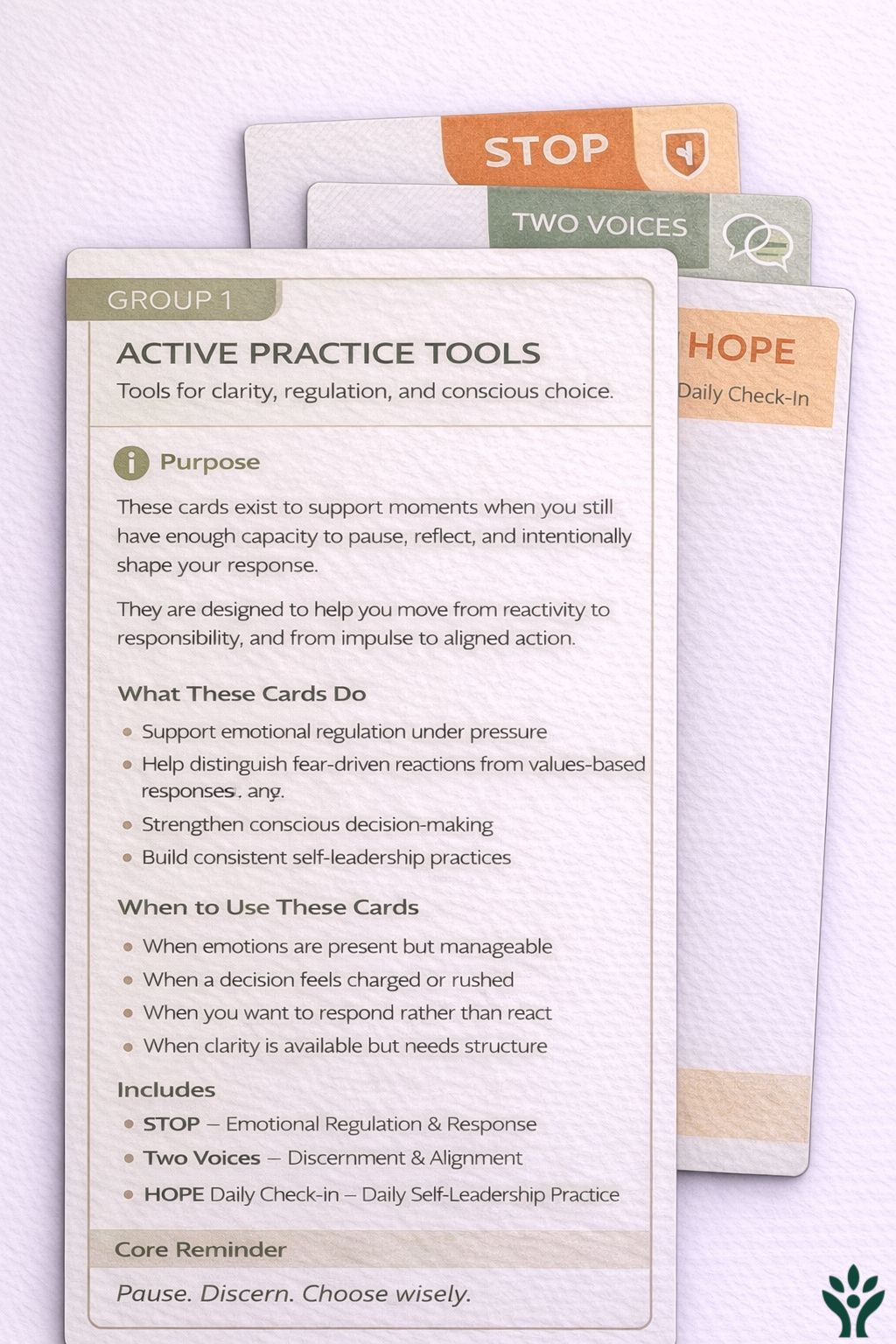 Active Practice Tools